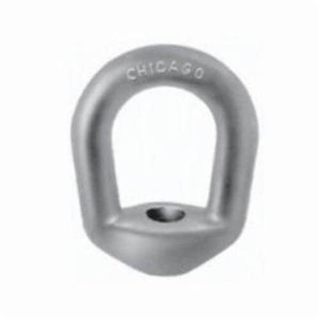 CHICAGO HARDWARE Oval Eye Nut, 1/2"-13 Thread Size, Steel, Hot Dipped Galvanized 16775 8